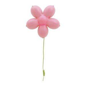 Ikea Smila Blomma Pink Flower Floral Wall Mounted Light Lamp